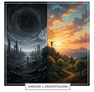 Nihilism vs. Existentialism