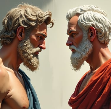 Stoicism vs Platonism and Neoplatonism