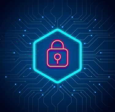 a lock with a lock on it