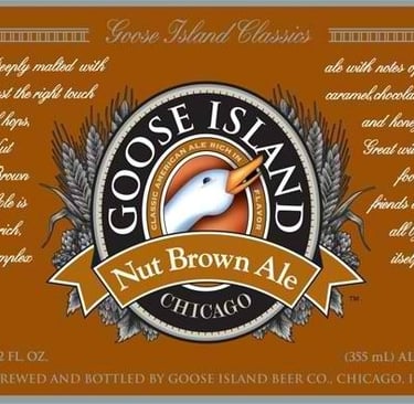 image of goose island ale label