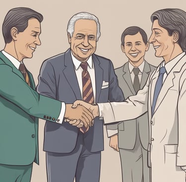 a bag filled with lots of money sitting on top of a table