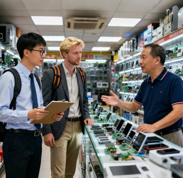 How Do Sourcing Agents in Huaqiangbei Select Reliable Suppliers for Me?