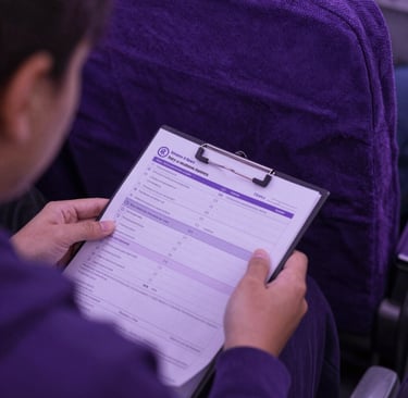 a man riding a skateboard down the side of a ramp