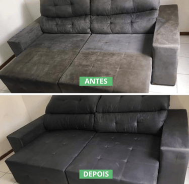 a couch with two different types of couches
