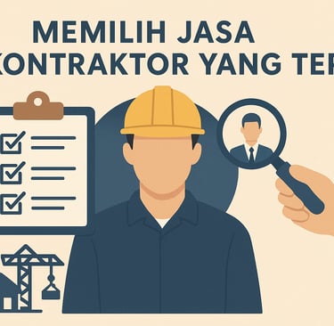Cara memilih kontraktor rumah yang Tepat