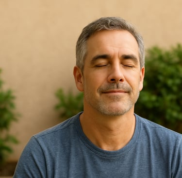 Man finds peace of mind with Hypnosis for Anxiety