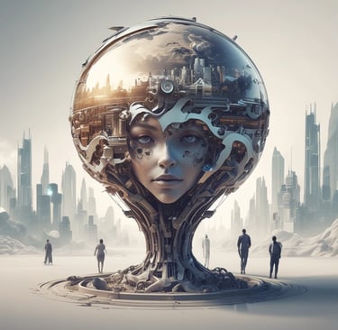 woman wearing black crew-neck shirt