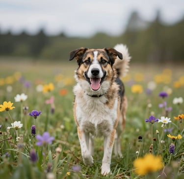 a black house with red shutters in the snow