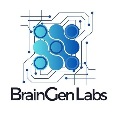 a logo for braingen labs