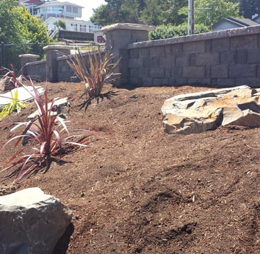 Mulch Bark Compost Installation Cedar Mill