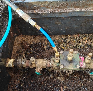 Blowout sprinkler irrigation winterization Near Portland cedar mill Lake oswego west linn Tigard Be