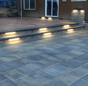 Paver Slab Multi Level Patio Installation Near Me West Linn Lake Oswego Tigard Tualatin, Sherwood OR