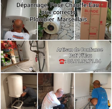 dépannage de chauffe eau dans tout marseille 