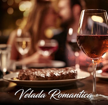 velada romantica en pareja