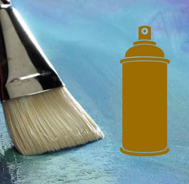Présentation d'article de blog comment vernir un tableau par Xirkys artiste plasticienne
