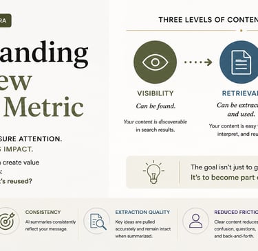 Understanding is the new content metric - in the age of AI