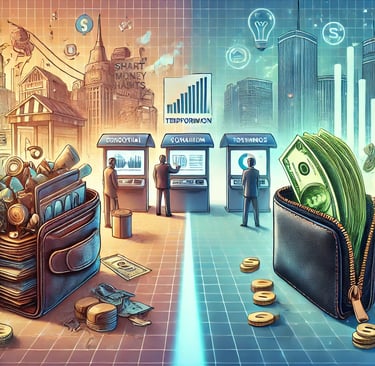Illustration of the personal finance journey inspired by Georgia’s transformation.