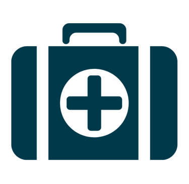 a suitcase with a cross - border around the top of it
