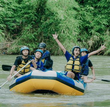 paket rafting sungai elo murah