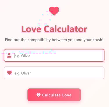 Love Calculator