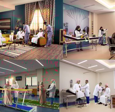 تصوير اعلاني KV لمستشفيات دلة