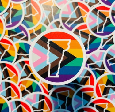gayvermont lgbtq gay sticker pride vermont vt