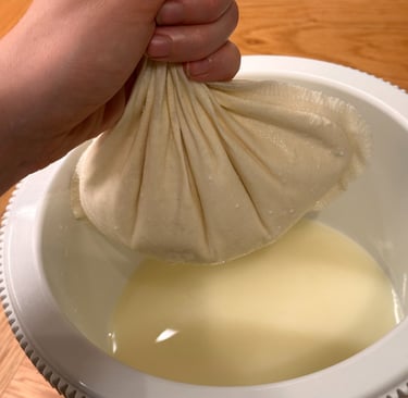 Frischkäseherstellung mit Labkraut