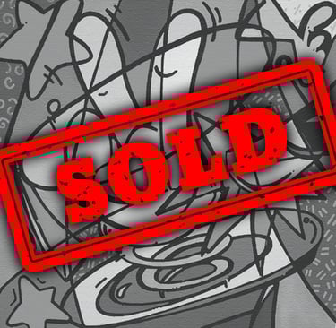 Hat trick Sold artwork