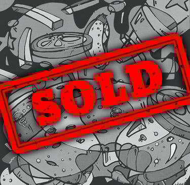 Sauce of life canvas sold