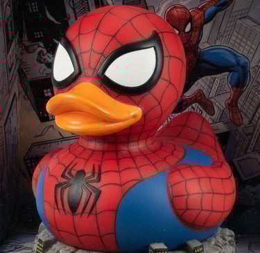 Spidey duck