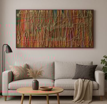 "REVERIE" – Pintar el sonido, obra pictórica acerca de los procesos creativos y sinestesia