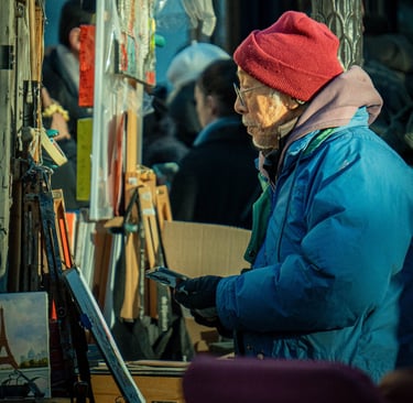 Peintre - Place du Tertre - Paris, Montmartre