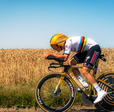 Remco Evenepoel Tour de France 2025, 6ème étape, Contre- la-montre Caen-Caen.