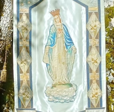 Bannière de l'Immaculée Conception