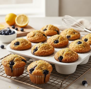 Easy Eggless Muffins