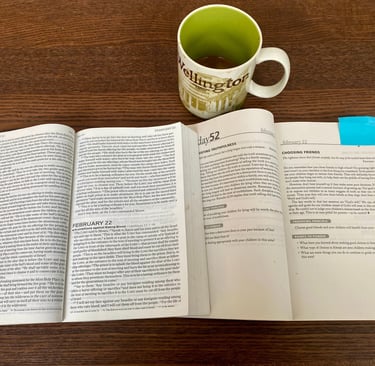 bible study organized motherhood planning