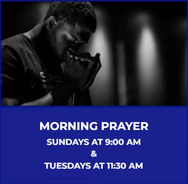 Morning Prayer dates ad time