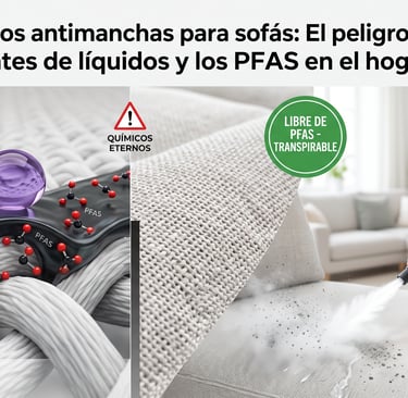 tratamientos antimanchas sofas toxicos