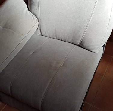 Limpieza de sofá