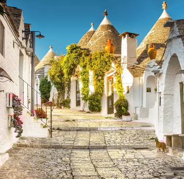 Trulli houses in Alberobello