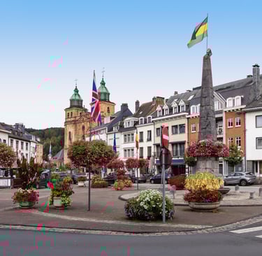 Central Town Square of Malmedy