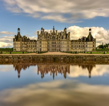 Chateau de Chambord, the largest castle in the Loire Valley