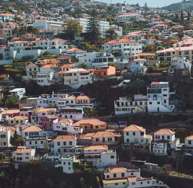 Views from around Funchal, Madeira in Portugal