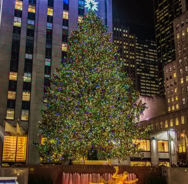 Christmas tree at Rockefeller Center