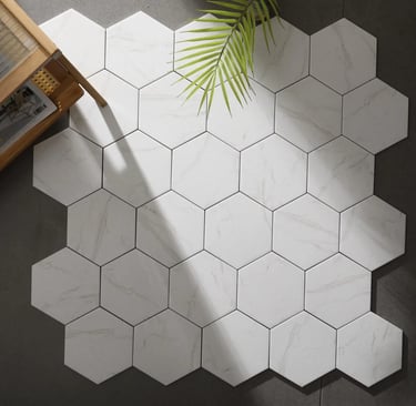 this image displays a hexagon tiles