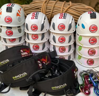 Equipamentos de Rapel