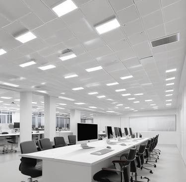 A large cargo ship is docked at a bustling port during nighttime, with cranes towering over it. The scene is illuminated by artificial lights, casting reflections on the calm water. Containers are stacked high on the ship, indicating active maritime trade.