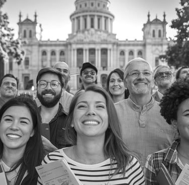 migrantes felices por la regularizacion masiva