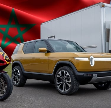 canje permiso de conducir marroqui en Españ bandera de marruecos