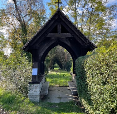 Lychgate to St James Churchyard Annex Defford Worcestershire